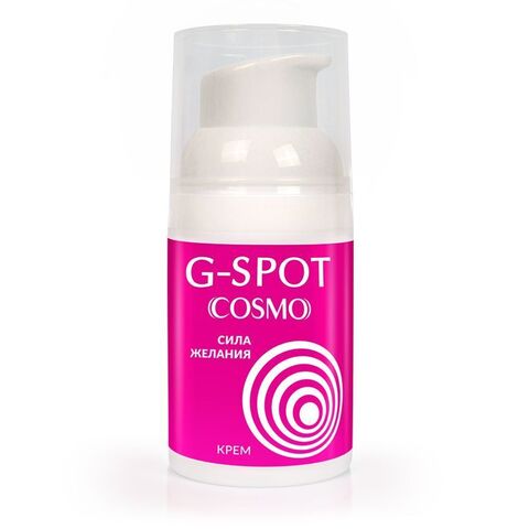 Стимулирующий интимный крем для женщин Cosmo G-spot - 28 гр. - Биоритм Возбуждающие средства LB-23183