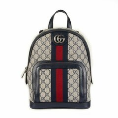 Рюкзак Gucci Ophidia темно-синий/бежевый