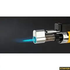 STAYER MaxTerm, MB 100, 1100°С, автономная газовая горелка с пьезоподжигом (55560)