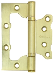 Петля без врезки B2-SB 125x7 5 x2.5 ( мат. золото)