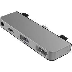 USB-хаб Hyper HyperDrive 4-in-1 USB-C Hub серебристый