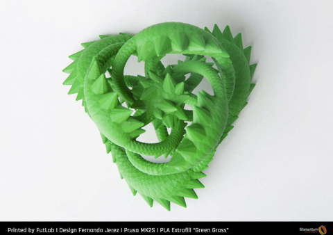 Пластик для 3D-принтера Fillamentum PLA Extrafill Green Grass