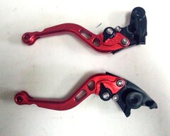 Короткие рычаги тормоза-сцепления Honda CBR 600 RR 2003-2006 / CBR 900 RR Fireblade 2002-2003 г.в.