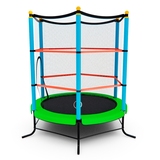 Батут детский DFC SMRKIDS 55" с сеткой, GREEN фото №2