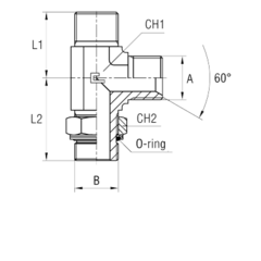 Штуцер FRGL BSP 1.1/2" BSP 1.1/2" CAST
