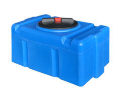 Емкость прямоугольная 150л Политим 150 л. прямоугольный (840x500x415см;черный) - арт.560912