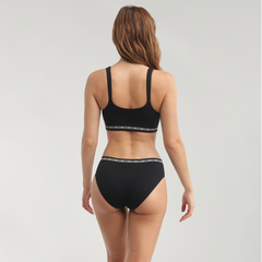 Комфортные трусы из хлопка с модалом DIM 0DCO_Черный