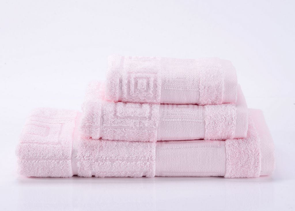 Полотенца Miranda-2 светло-розовое махровое  полотенце Valtery miranda-2-.jpg