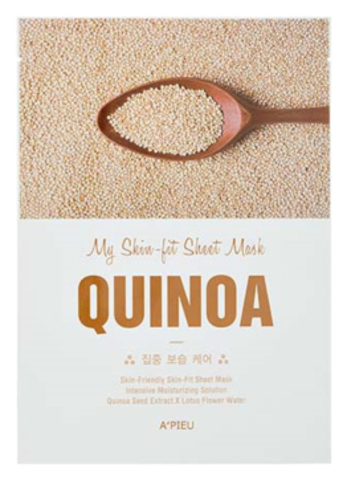 A'Pieu My Skin-Fit Sheet Mask Quinoa - Тканевая маска для лица с экстрактом киноа