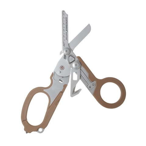 Мультитул Leatherman Raptor, 127 mm, 6 функций серебристый/бежевый (832174)