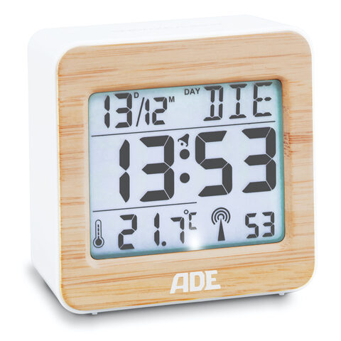 Радиоуправляемые часы с будильником ADE CK1941