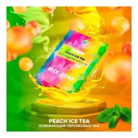 Табак Spectrum Mix Line Peach Ice Tea 40г