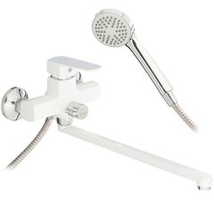 Смеситель для ванны, Frud, с картриджем, бел, R22301