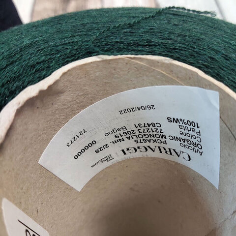 Кашемир  CARIAGGI / ORGANIC MONGOLIA 2/28 малахитовый