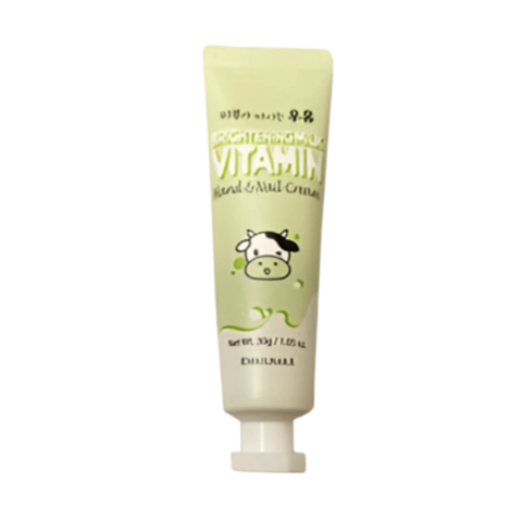 Welcos Kwailnara Brightening Milk Vitamin Hand & Nail Cream Крем с витаминами для рук и ногтей