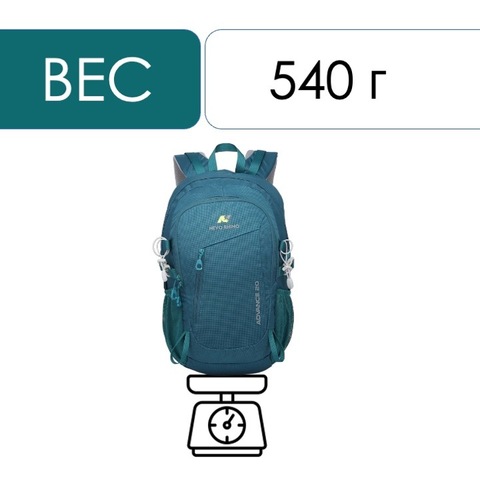 Картинка рюкзак городской Nevo Rhino 5165-NW Lake Blue - 3