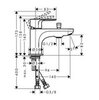 Hansgrohe Rebris S 72436000 Смеситель на борт ванны (хром)
