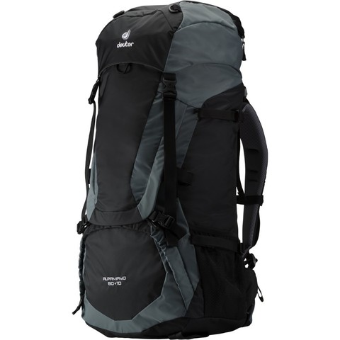 Картинка рюкзак туристический Deuter Alpamayo 60+10 Black-Titan - 2