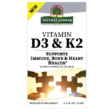 Жидкий витамин D3 и K2, Nature's Answer Vitamin D3 and K2 Liquid, 15 ml 3