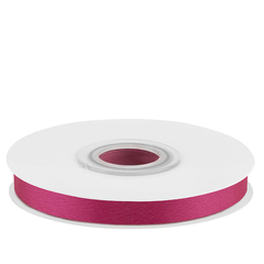 Лента Атласная (0,7см*22,85м) Фуше/Фуксия.