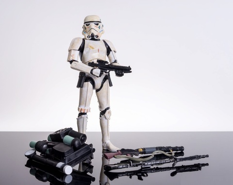 Фигурка Песчаный штурмовик Новая надежда Black Series