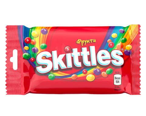 Драже Скиттлс 38г Фрукты, шт