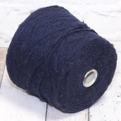 Вспушенная полушерсть с альпакой ELETTA ERBO GARZATTO 230 темно-синий