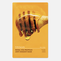 DR.CEURACLE Антиоксидантная тканевая маска Royal Vita Propolis, 30мл,1шт
