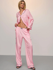 ПИЖАМА САТИНОВАЯ БРЮЧНАЯ VICTORIA'S SECRET