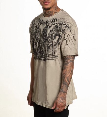 Affliction | Футболка мужская Doomsday Tee A27939 слева