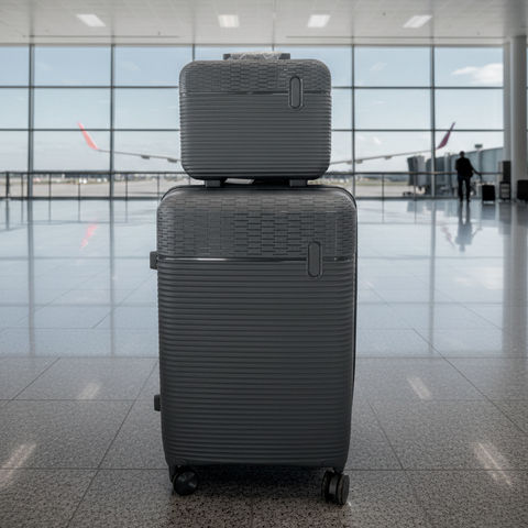 ДОРОЖНЫЙ ЧЕМОДАН SAFARI VASKA, размер L, серый