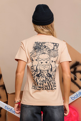 100_БК25 Футболка кор.рукав, бежевый