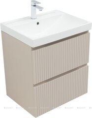 Aquanet 343975 Тумба Джейн 60 (Flat) цв.бежевый (343975) фото