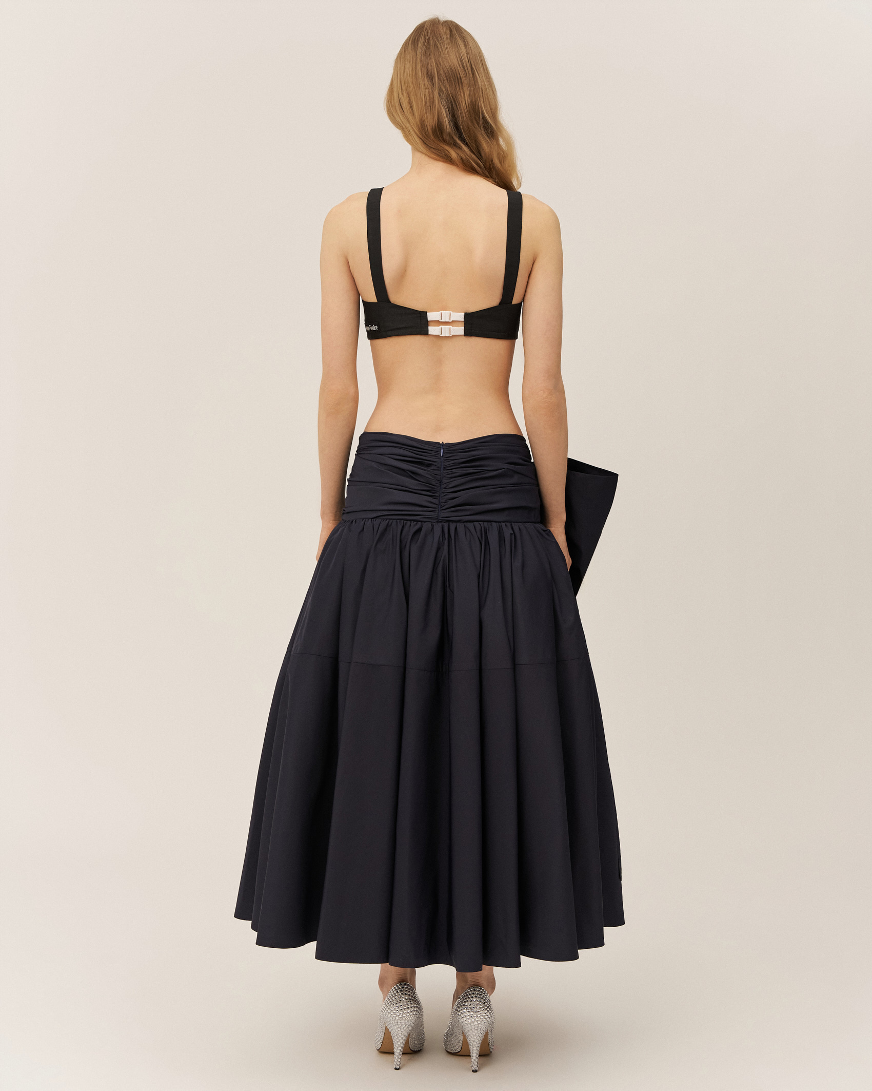 Пышная юбка с бантом