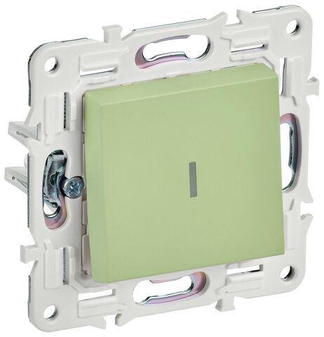 SKANDY Выключ. 1-кл. с инд. 10А SK-V07M мятн. IEK