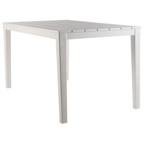 Стол пластиковый Элластик-Пласт Прованс прямоугольный (белый)