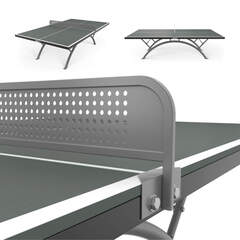 Антивандальный теннисный стол UNIX Line 14 mm SMC серый