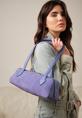 Сумка женская багет Deboro 31129 сиреневый закат