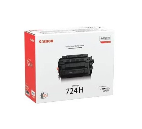 Лазерный картридж  Canon  724Н черный увеличенной емкости 3482B002