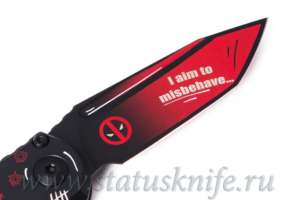 Нож Microtech LUDT Deadpool 1136S-1DPS Exclusive