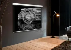 Экран Cactus 150x150см Motoscreen CS-PSM-150x150 1:1 настенно-потолочный рулонный (моторизованный привод) — фото 4