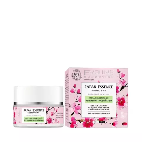 EVELINE JAPAN ESSENCE Омолаживающий регенерирующий крем 50мл