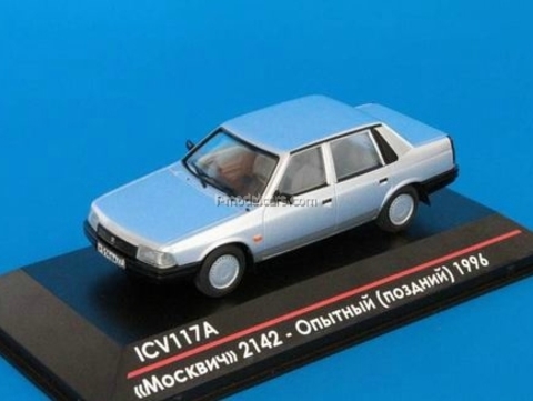 Moskvich-2142 experimental late 1996 silver 1:43 ICV117A