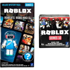 Роблокс Экшн-коллекция РоБисты: Робо Хику DJ и 1 Кубик Мистери