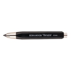 Карандаш цанговый пластиковый KOH-I-NOOR VERSATIL 5344 короткий, 5,6 мм, черный