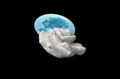 Силиконовый молд Роза объемная