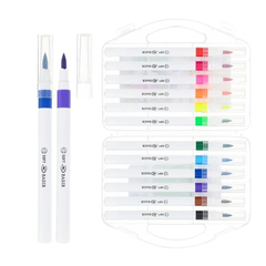 
          Фломастеры Basir, серия "Кошки", разноцветные, акварельные, в пластмассовом боксе, набор 12 цветов