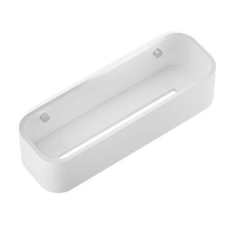 Decor Walther 0973855 Decor Walther Stone DCT30 Душевая полочка 30x10см, подвесная, цвет: белый / сталь матовая