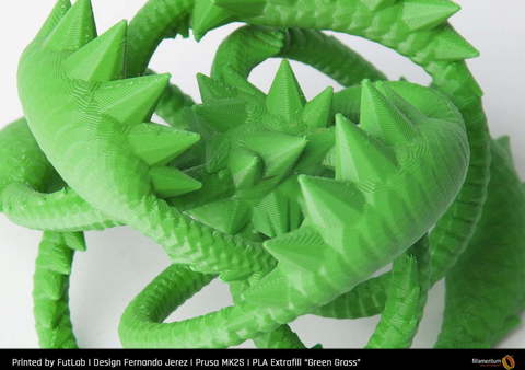 Пластик для 3D-принтера Fillamentum PLA Extrafill Green Grass