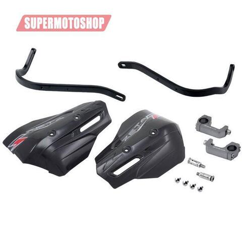 Защита рук ZETA XC  Pro Kit  Bar U-Clamp комплект с пластиковой защитой 28.6мм Черн/Черн